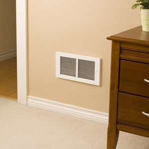 Register Series Electric Fan Wall Insert Heater