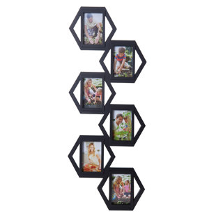 Black Picture Frames You Ll Love Wayfair 6 Opening Collage Picture Frame