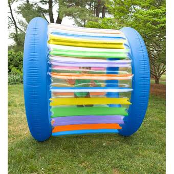 giant inflatable roller wheel