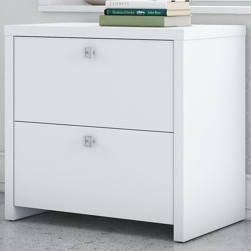 Kathy Ireland Office By Bush Echo 2 Drawer Lateral Filing Cabinet