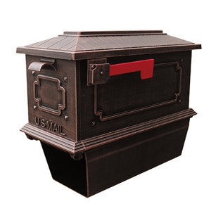 Kingston Post Mounted Mailbox