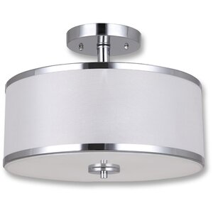 Ivyland 2-Light Semi-Flush Mount