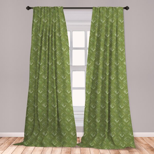 Olive Green Curtains Wayfair