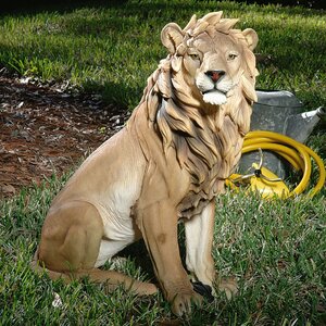 King of Beasts Lion Statue