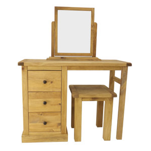 Schminktisch-Set mit Spiegel von Hazelwood Home