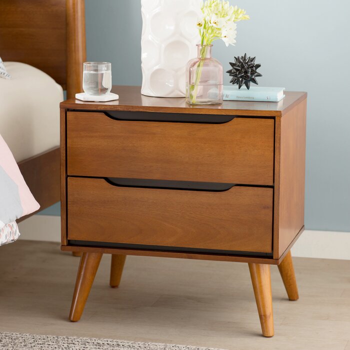 Mason Mid Century Modern Platform Configurable Bedroom Set