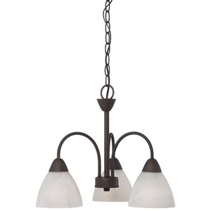 Sheldrake 3-Light Shaded Chandelier