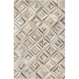 Cowhide Rugs You Ll Love Wayfair Easthampton Hand Woven Ivory Cowhide Leather Area Rug