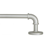 Modern Contemporary Brushed Nickel Curtain Rods Allmodern