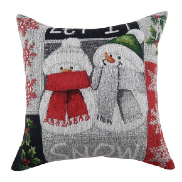 snowman throw pillows