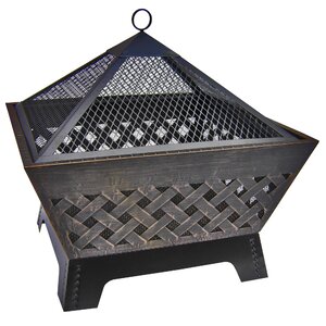 Barrone Steel Wood Burning Fire Pit