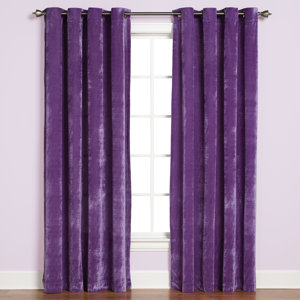 Plush Single Curtain Panel