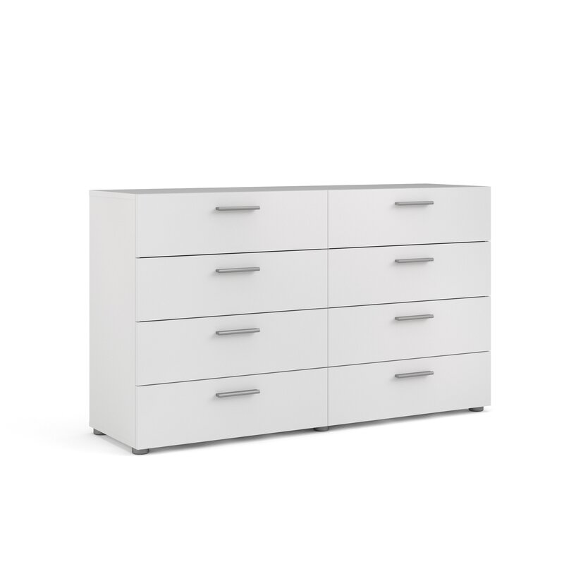 Wade Logan Pannell 8 Drawer Double Dresser Reviews Wayfair