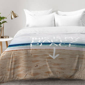 East Urban Home Lifes A Beach Comforter Set Wayfair