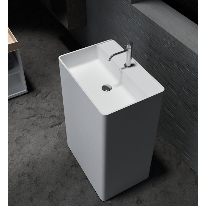 Havasu Stone 24 Pedestal Bathroom Sink Havasu Stone 24 Pedestal Bathroom Sink