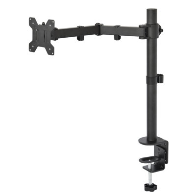 Single LCD Monitor Fully Height Adjustable Desk Mount Vivo