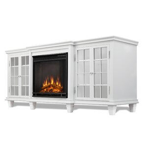 Marlowe Entertainment Unit Electric Fireplace TV Stand