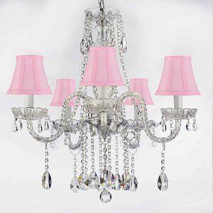 Hoffman 5-Light Crystal Chandelier