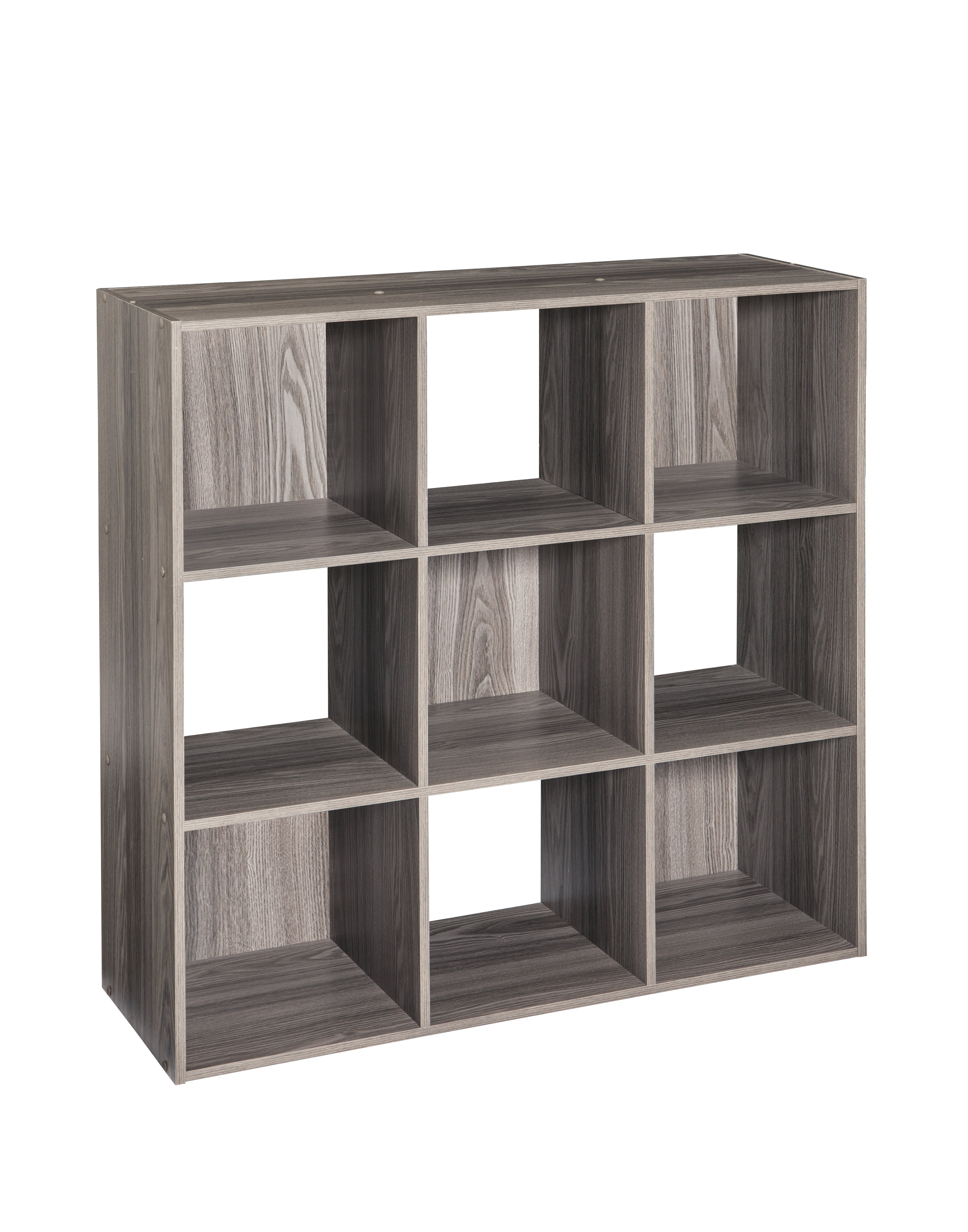 Closetmaid Cubeicals 9 Cube Bookcase With 4 Fabric Bins Wayfair