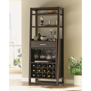 Playlist Bar with Wine Storage