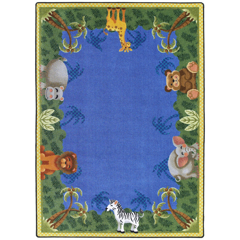 kids jungle rug