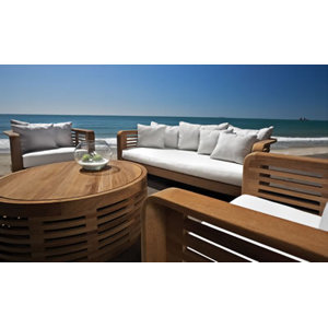Hamilton 4 Piece Deep Seating Group with Sunbrella Cushions