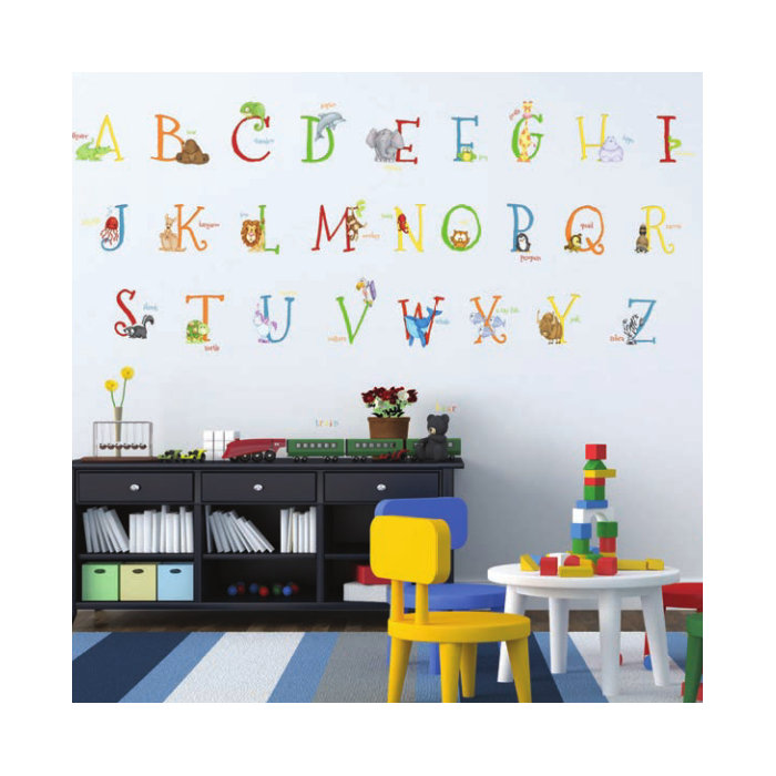 borders unlimited 129 piece alphabet animals a-z super jumbo