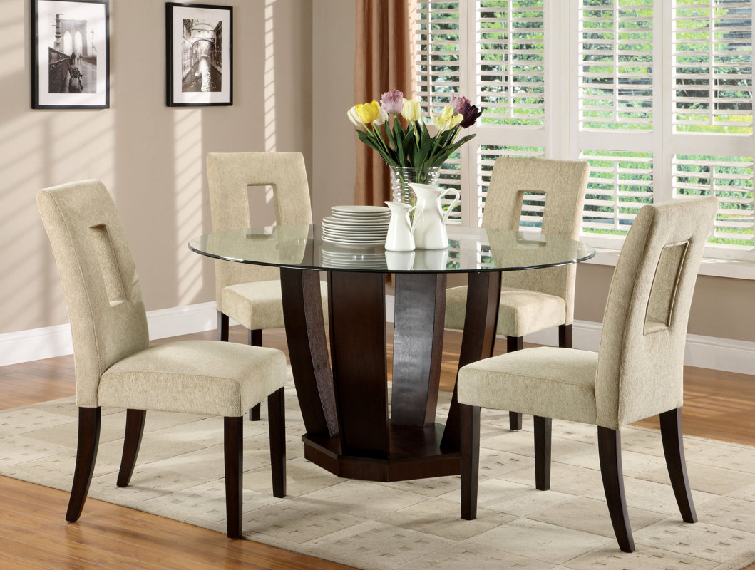 hokku designs catina 5 piece dining set & reviews | wayfair hokku designs catina 5 piece dining set & reviews | wayfair