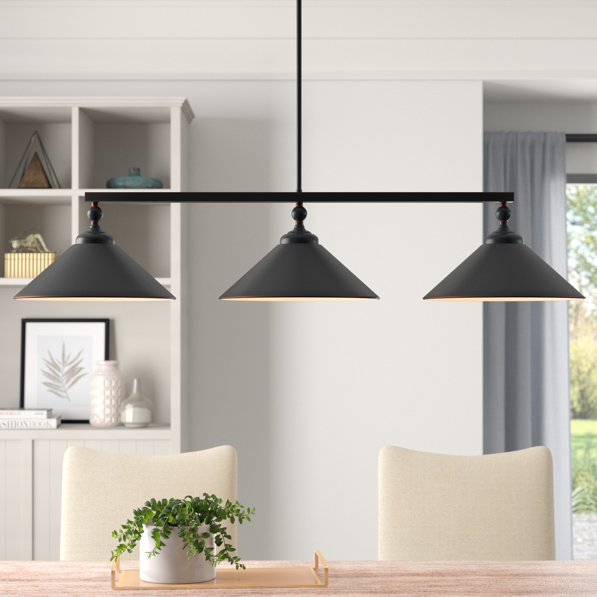 Gaines 3 Light Kitchen Island Pendant Reviews Joss Main Gaines 3 Light Kitchen Island Pendant