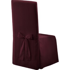 Parson Polyester Chair Slipcover