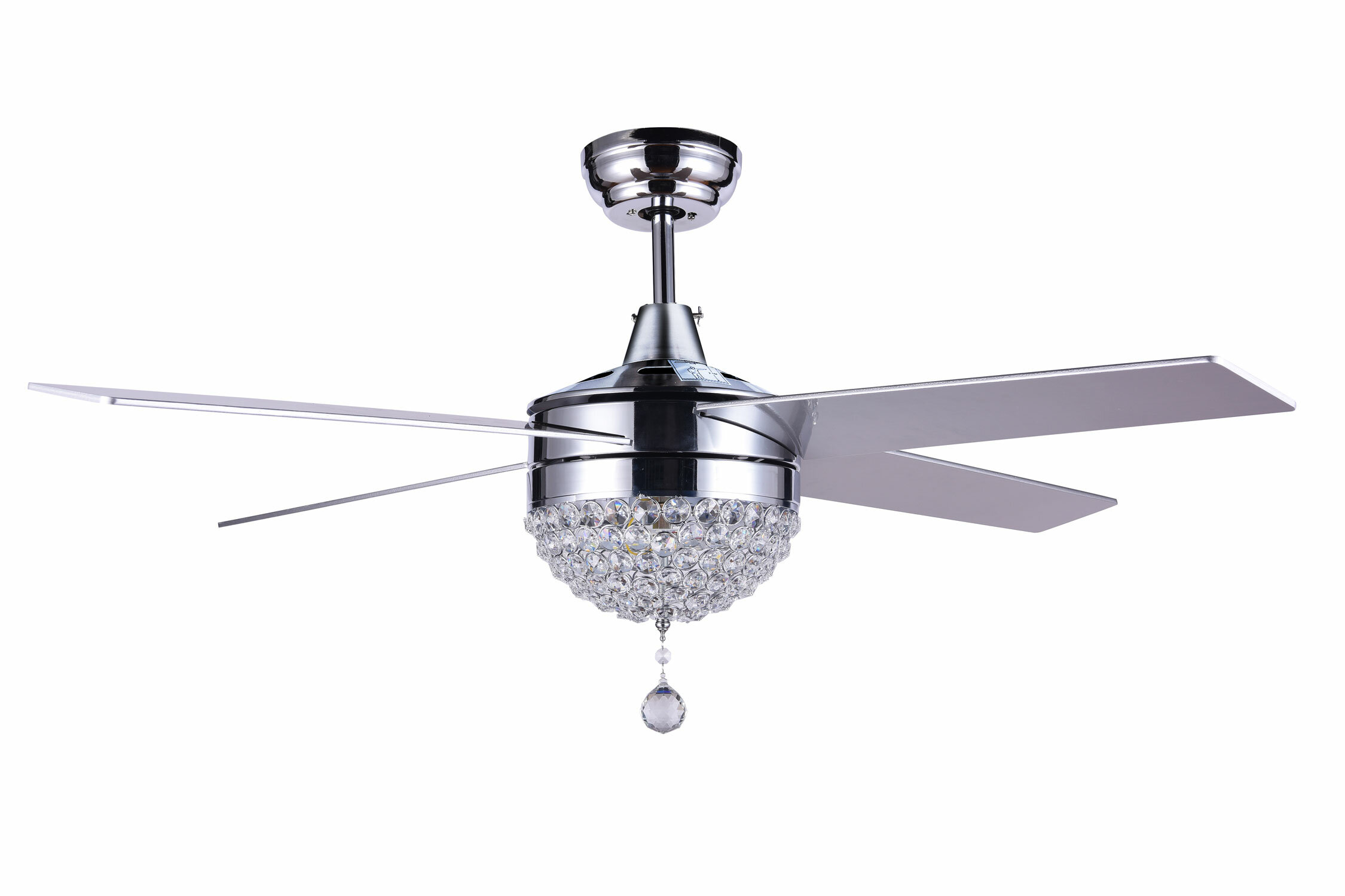 Aalin 4 Blade Led Ceiling Fan With Remote Light Kit Included