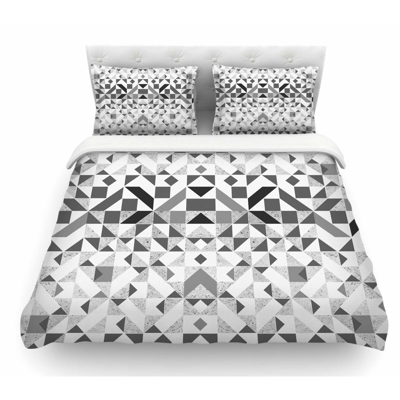 East Urban Home Monochrome Geometric By Vasare Nar Geometric