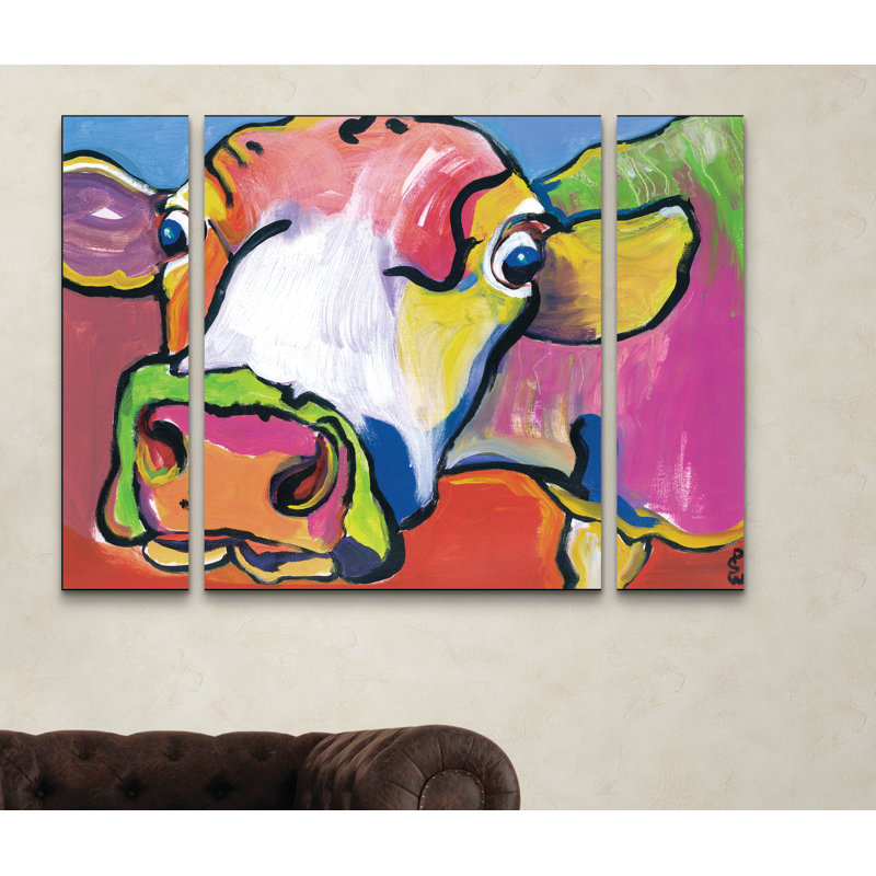 East Urban Home Cold Hands Acrylic Painting Print Multi Piece
