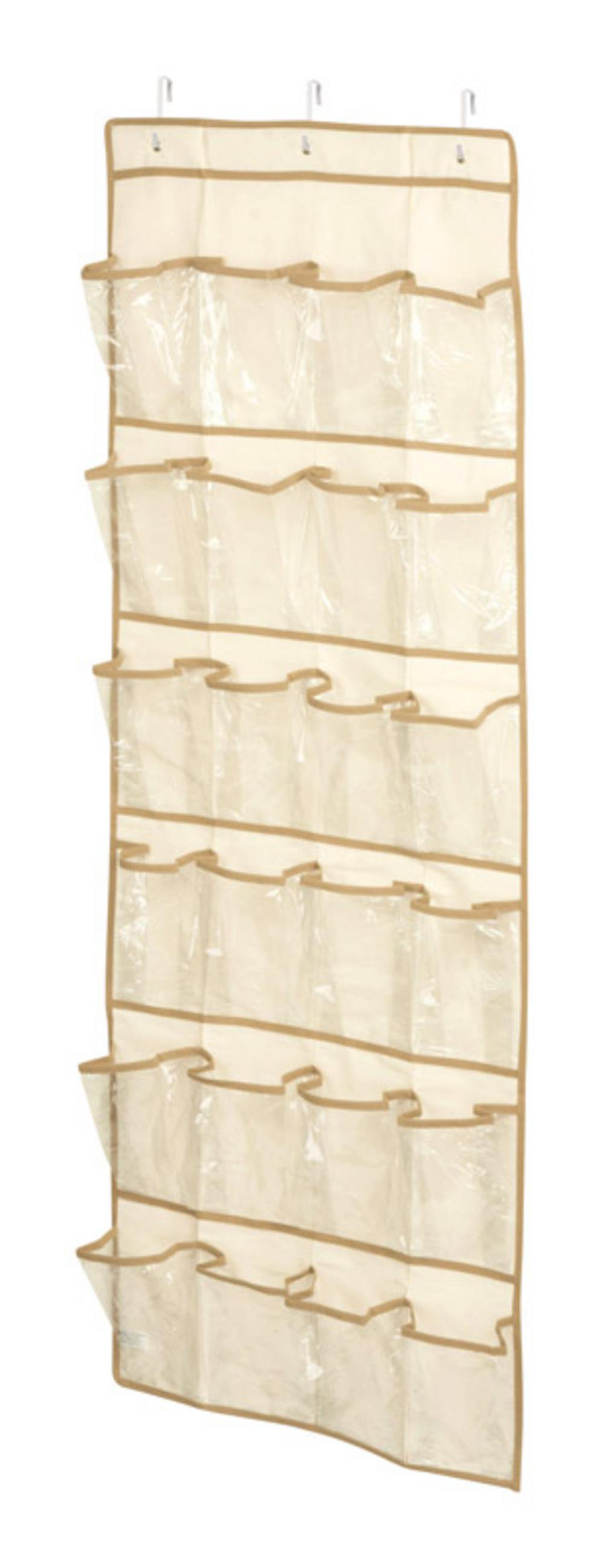 alternate uses for shoe racks on Rebrilliant Canvas 12 Pair Overdoor Shoe Organizer Wayfair
