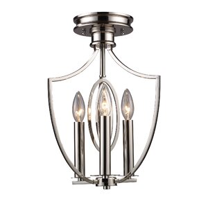 Danny 3-Light Semi Flush Mount