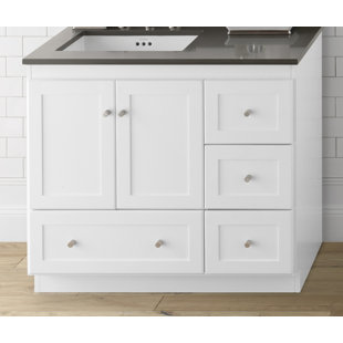 Wood Shaker Bathroom Vanity Wayfair Shaker 36 Single Bathroom Vanity Base