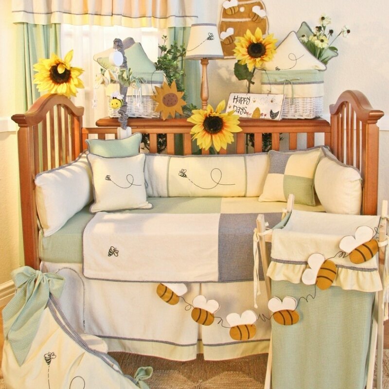 sunflower nursery set