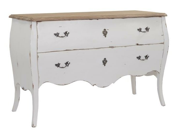 One Allium Way Coleman 2 Drawer Dresser & Reviews | Wayfair