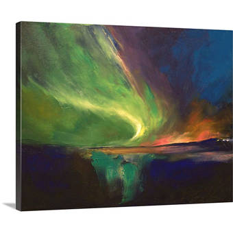 Great Big Canvas Aurora Borealis By Michael Creese Painting