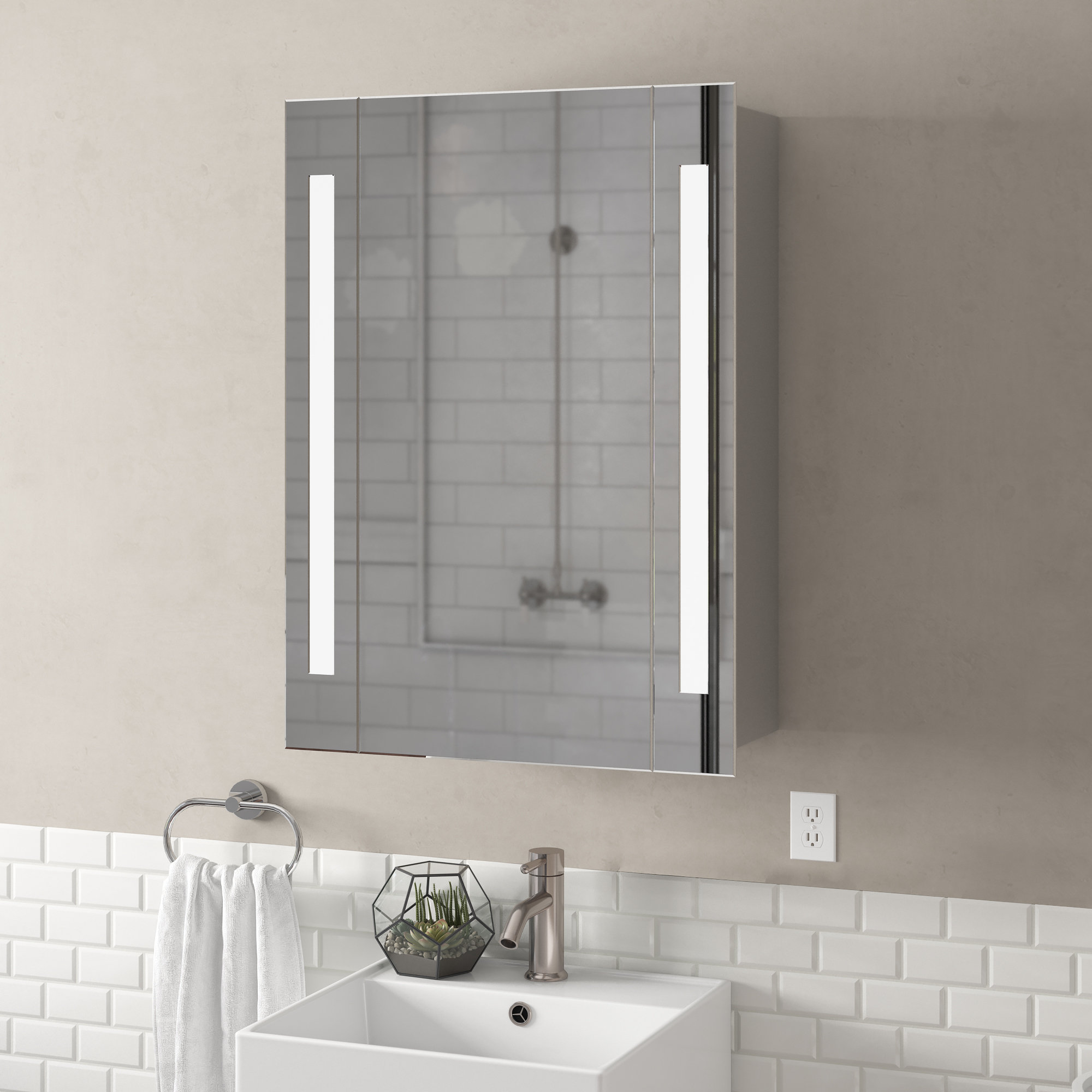 Led Lighting Medicine Cabinets You Ll Love In 2021 Wayfair