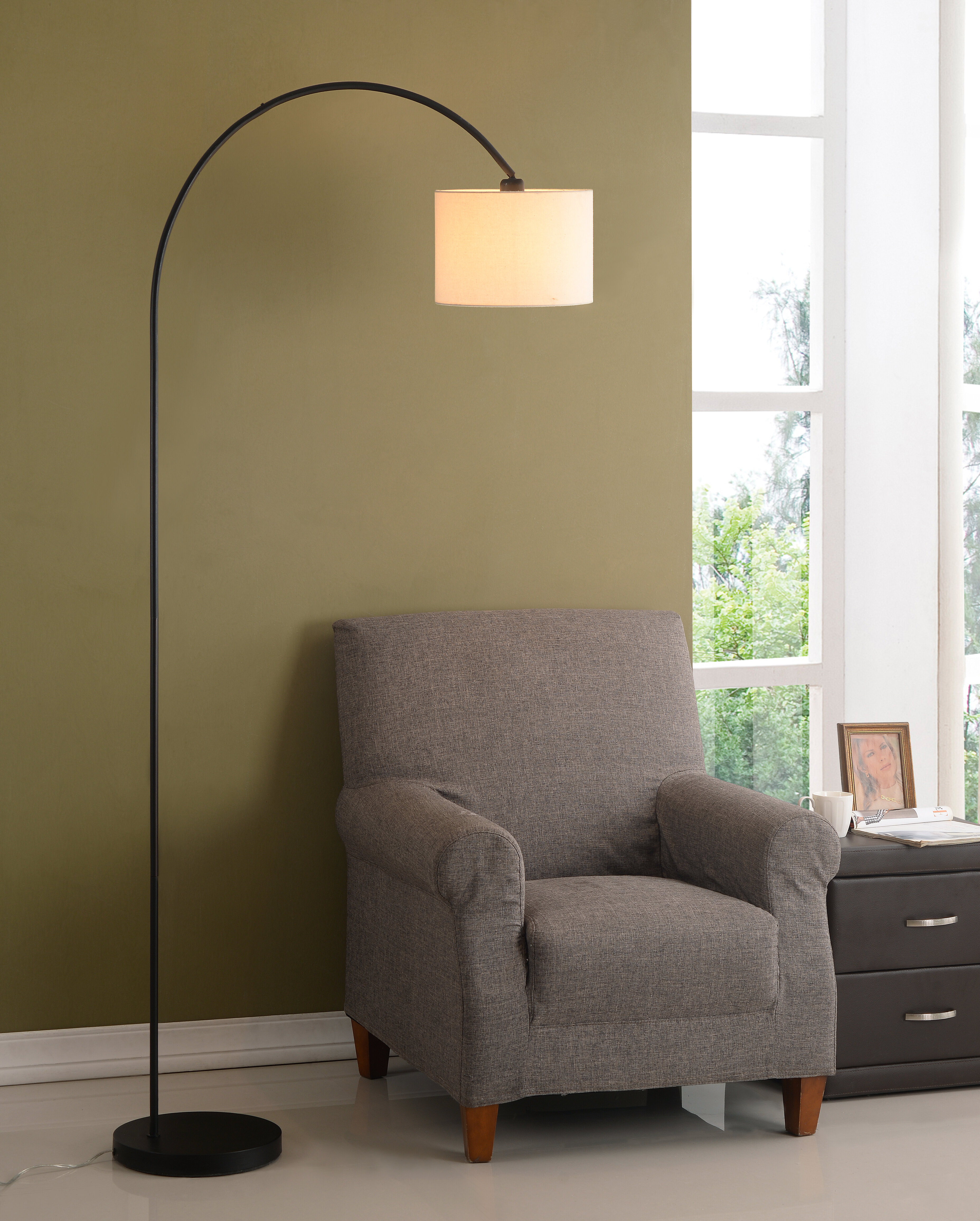 Mercury Row Montes 80 Arched Floor Lamp Reviews Wayfair