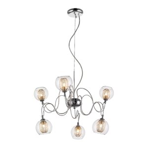 Sedlacek 6-Light Shaded Chandelier