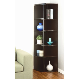 Corner Bookcases You Ll Love Wayfair Bridges Corner Unit Bookcase