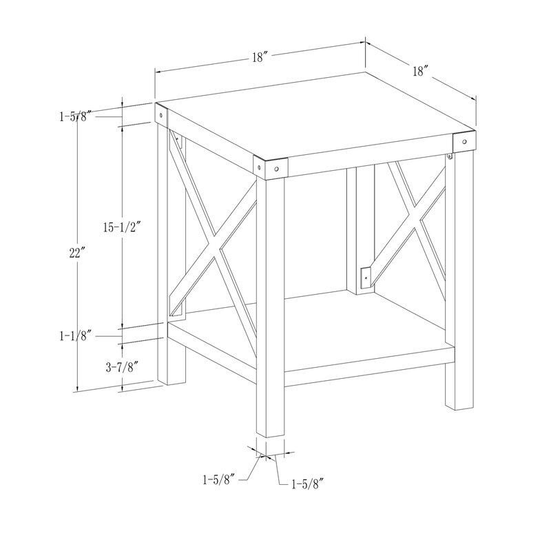 Gracie Oaks Maja End Table Reviews Wayfair