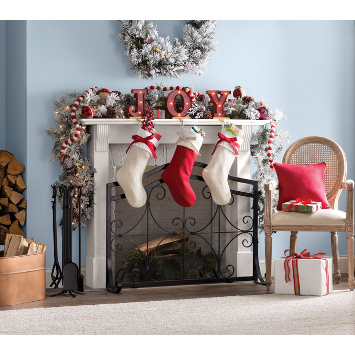 Screens Genuine Condar Fireplace Mesh Curtain 29 High X 48 Wide