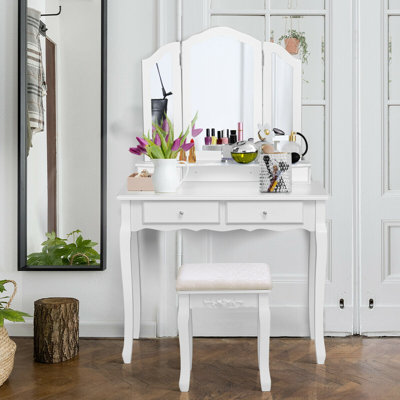Bathroom Makeup Vanity Table | Wayfair
