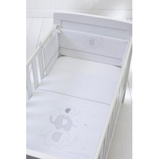 Cot Bedding Sets You Ll Love Wayfair Co Uk Night Elephant 3 Piece Cot Bedding Set