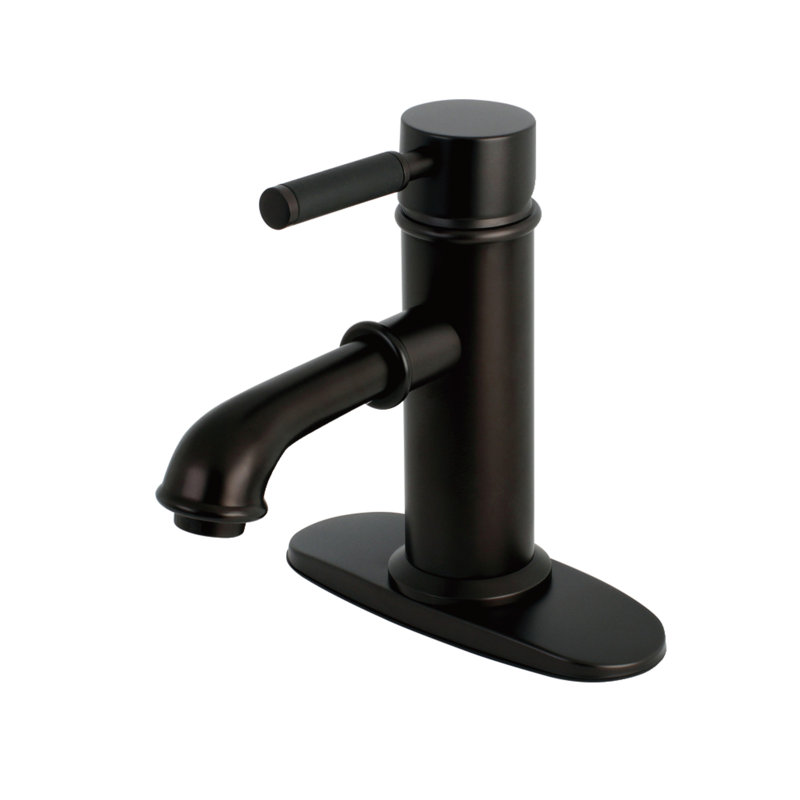 Kingston Brass Kaiser Centerset Bathroom Faucet With Drain Assembly