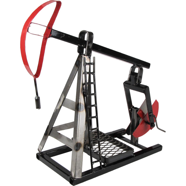 17 Stories Steel Handmade Oil Pump Jack Table Sculpture Reviews Wayfair 17 Stories Steel Handmade Oil Pump Jack Table Sculpture Reviews Wayfair