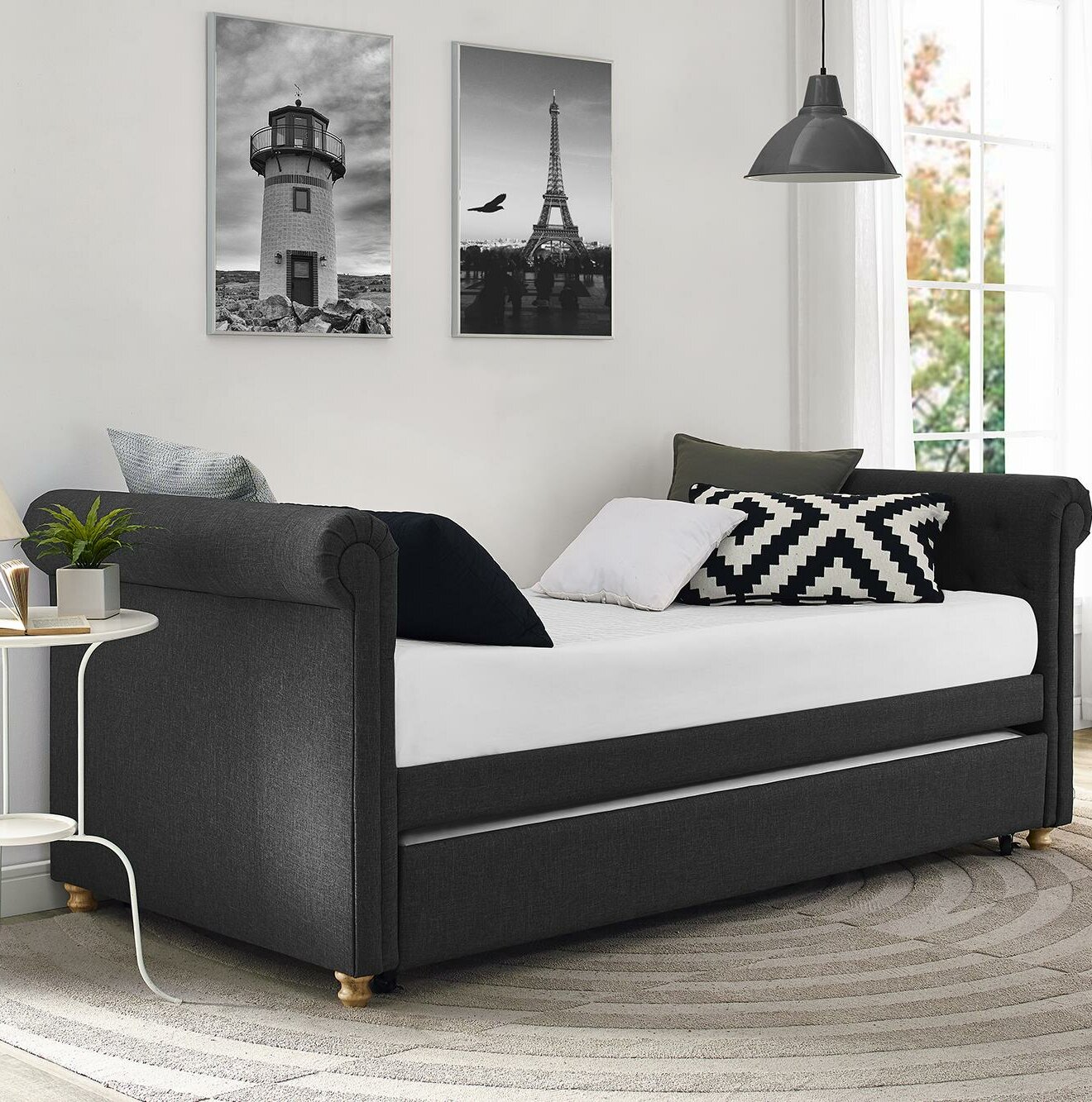 daybed with trundle navy